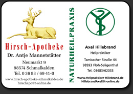 Hirsch Apotheke / Naturheilpraxis Hillebrand